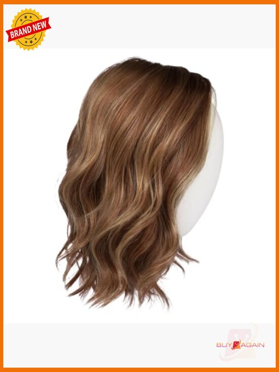 Lightweight Hand-Tied Base Layered Shoulder Wig Heat-Friendly Synthetic